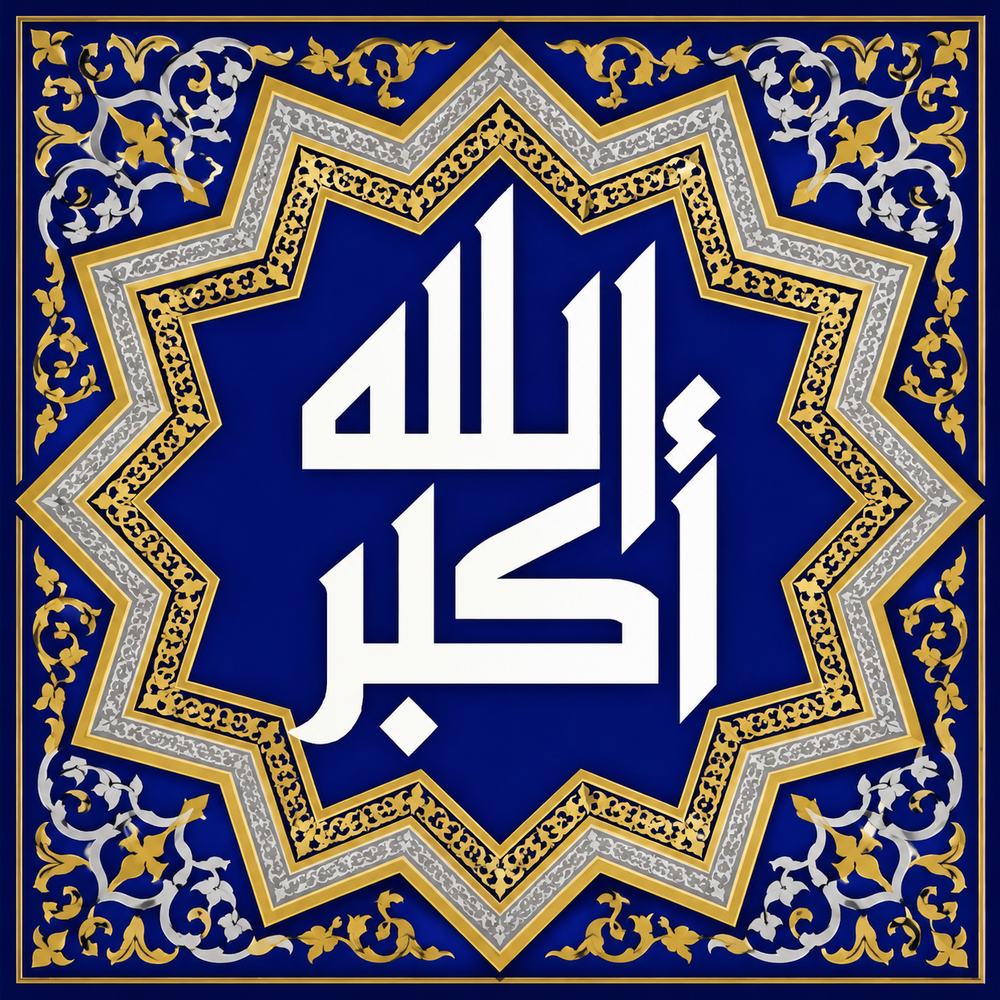 لوحة الله أكبر